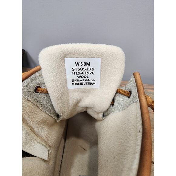 SPERRY Women's Saltwater Wool Blend Rubber Duck Boot Size 9 - Picture 9 of 12